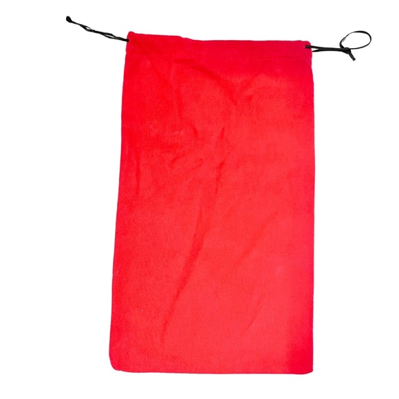 Valentino Dust Bag Red Drawstring with Logo - Picture 4 of 5